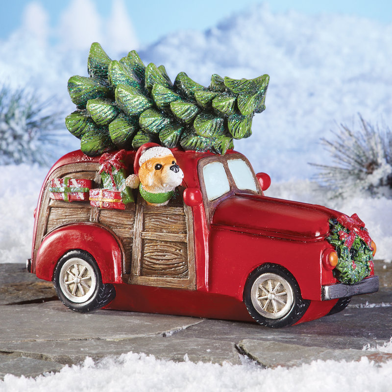 The Holiday Aisle® Christmas Woodie Tabletop Wayfair